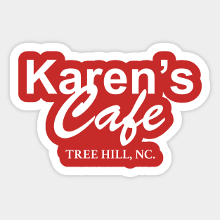 Karen's Cafe shirt – One Tree Hill, Lucas Scott Sticker